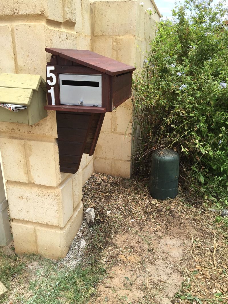 Mailbox — installed at number 51